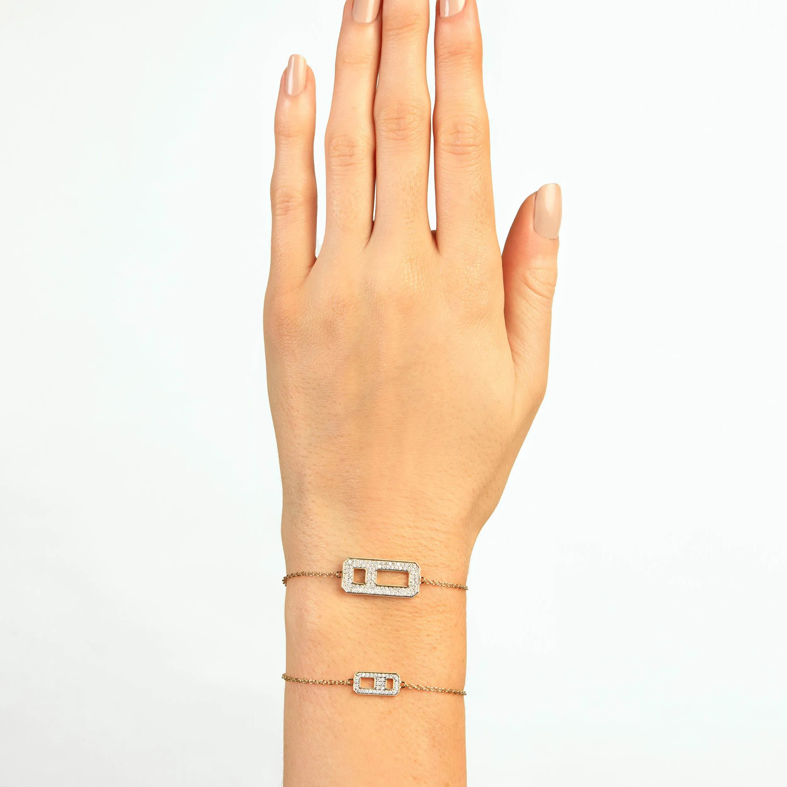 DNA Mini Pave Diamond Bracelet
