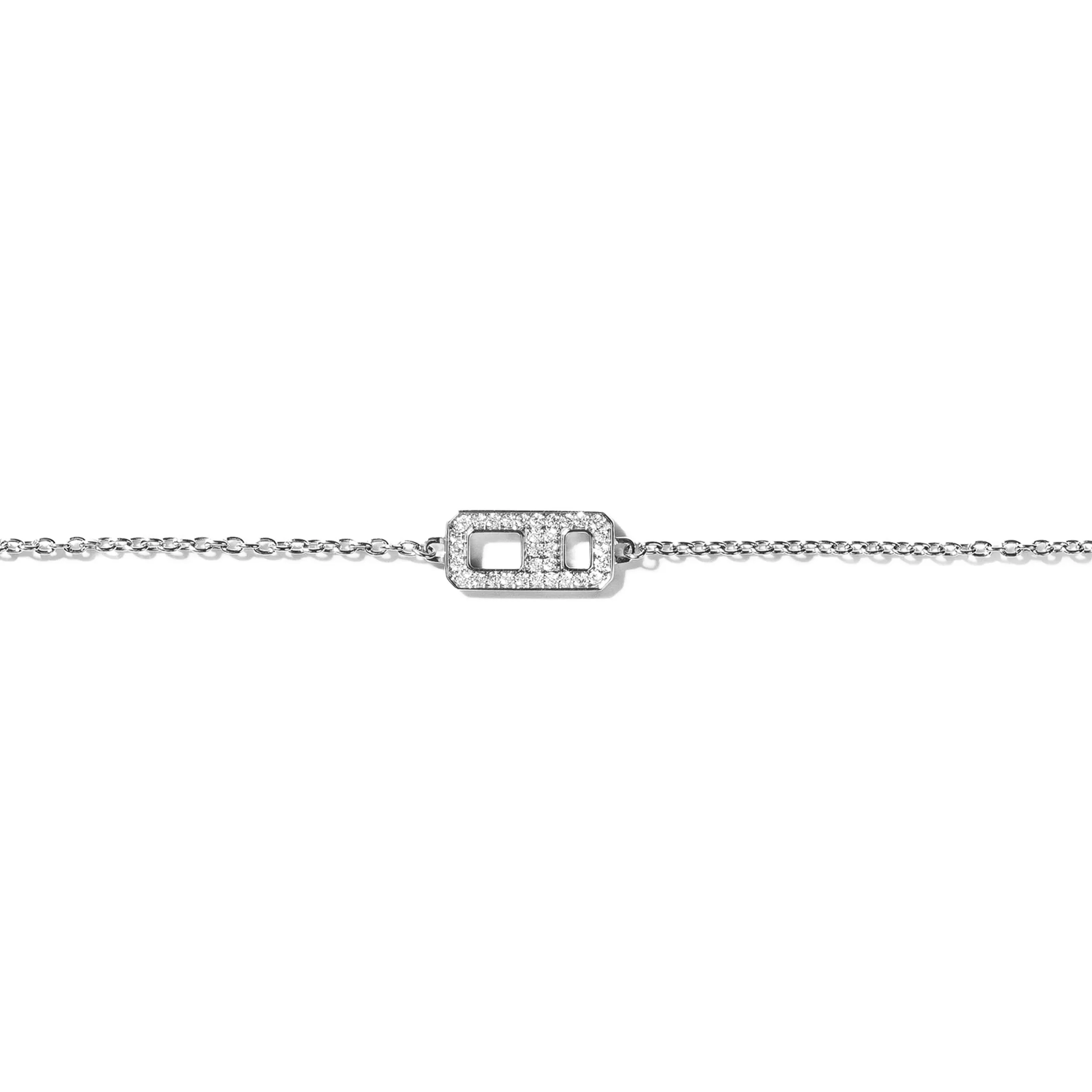 DNA Mini Pave Diamond Bracelet