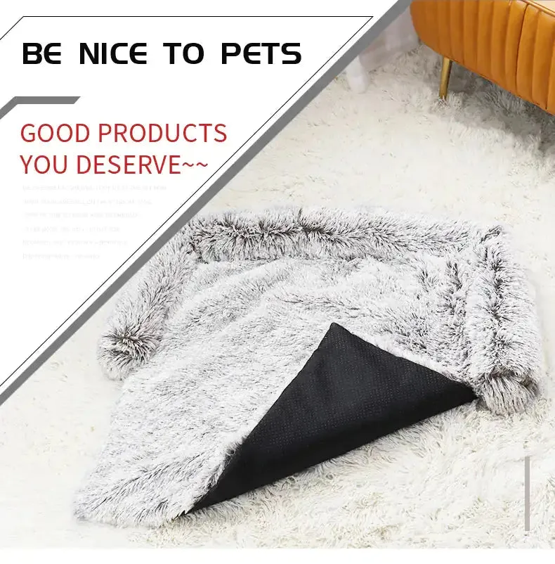 Dog Cat Sofa Pet Calming Bed & protect your lounge or Floor