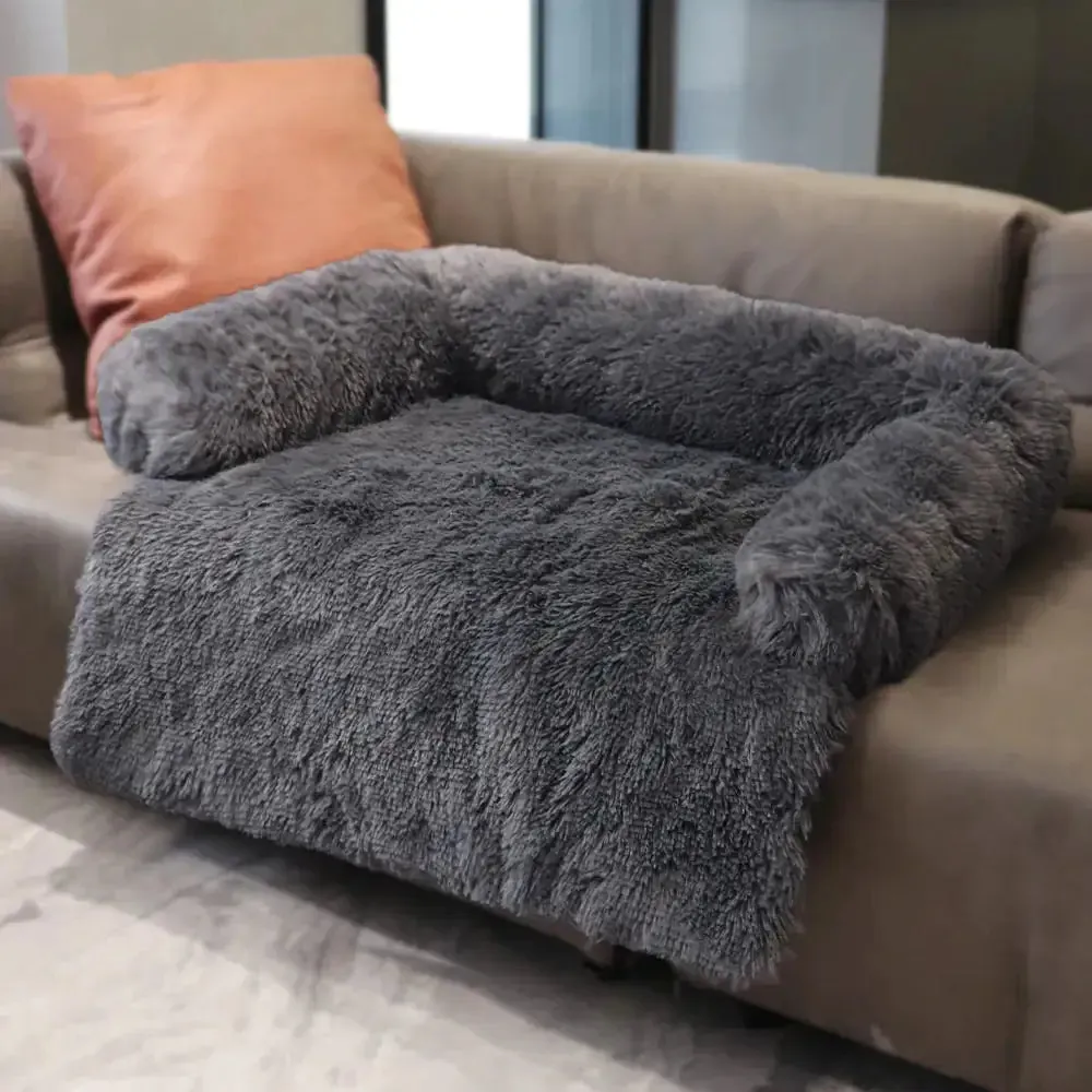 Dog Cat Sofa Pet Calming Bed & protect your lounge or Floor