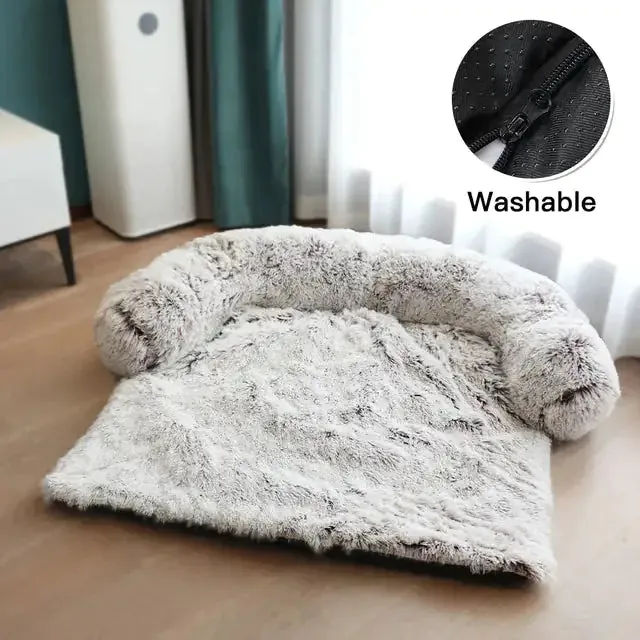 Dog Cat Sofa Pet Calming Bed & protect your lounge or Floor