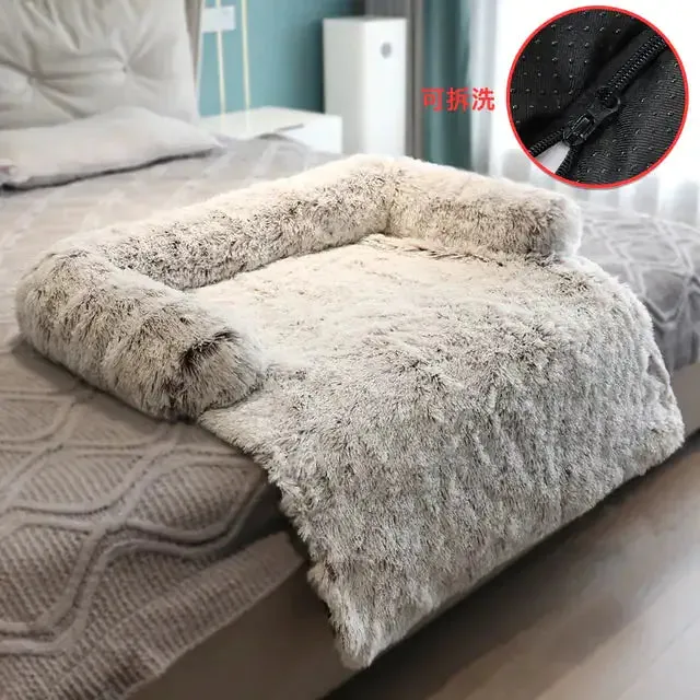 Dog Cat Sofa Pet Calming Bed & protect your lounge or Floor
