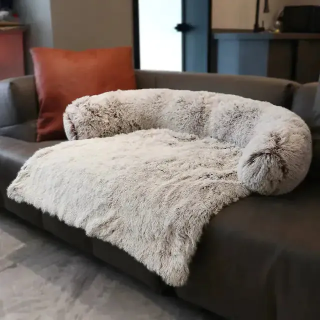 Dog Cat Sofa Pet Calming Bed & protect your lounge or Floor