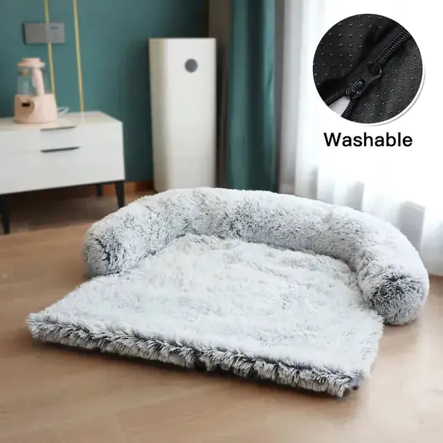 Dog Cat Sofa Pet Calming Bed & protect your lounge or Floor