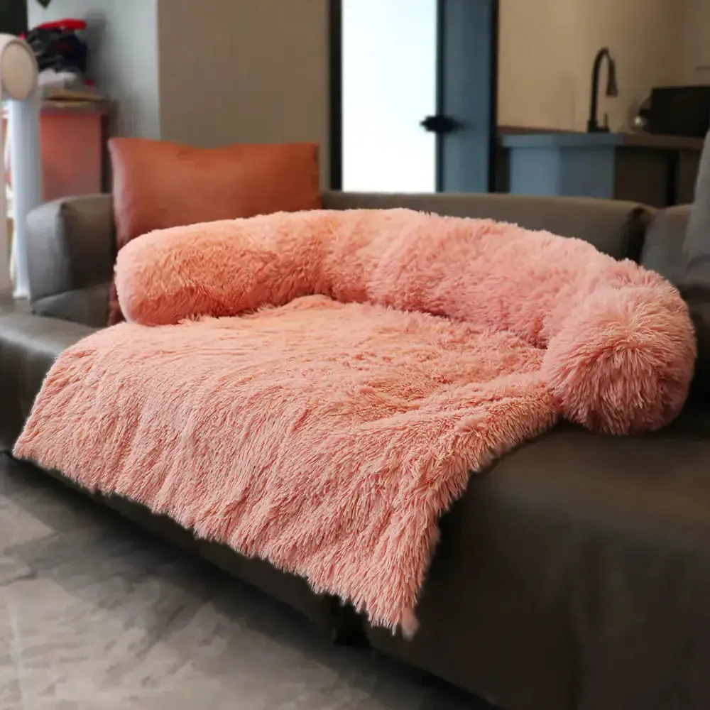 Dog Cat Sofa Pet Calming Bed & protect your lounge or Floor