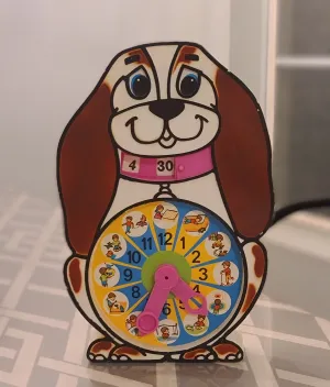 Dog Learning Clock