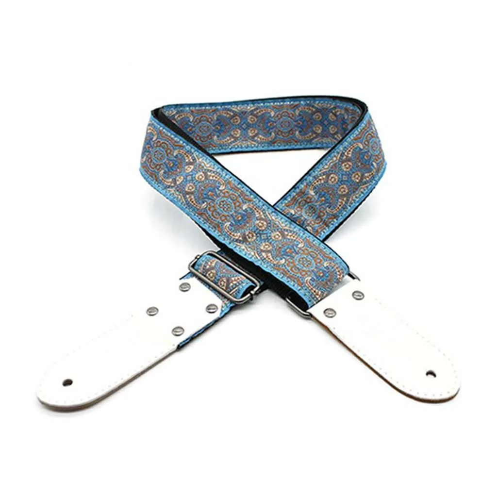 DSL Jacquard Weaving  2" Guitar Strap  - TAD BLUE