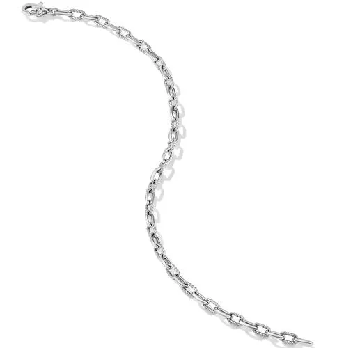 DY Madison Chain Bracelet in Sterling Silver, Size Medium