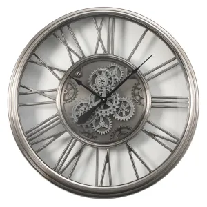 Edit House & Home-Home Artisan Henderson Metal Wall Clock