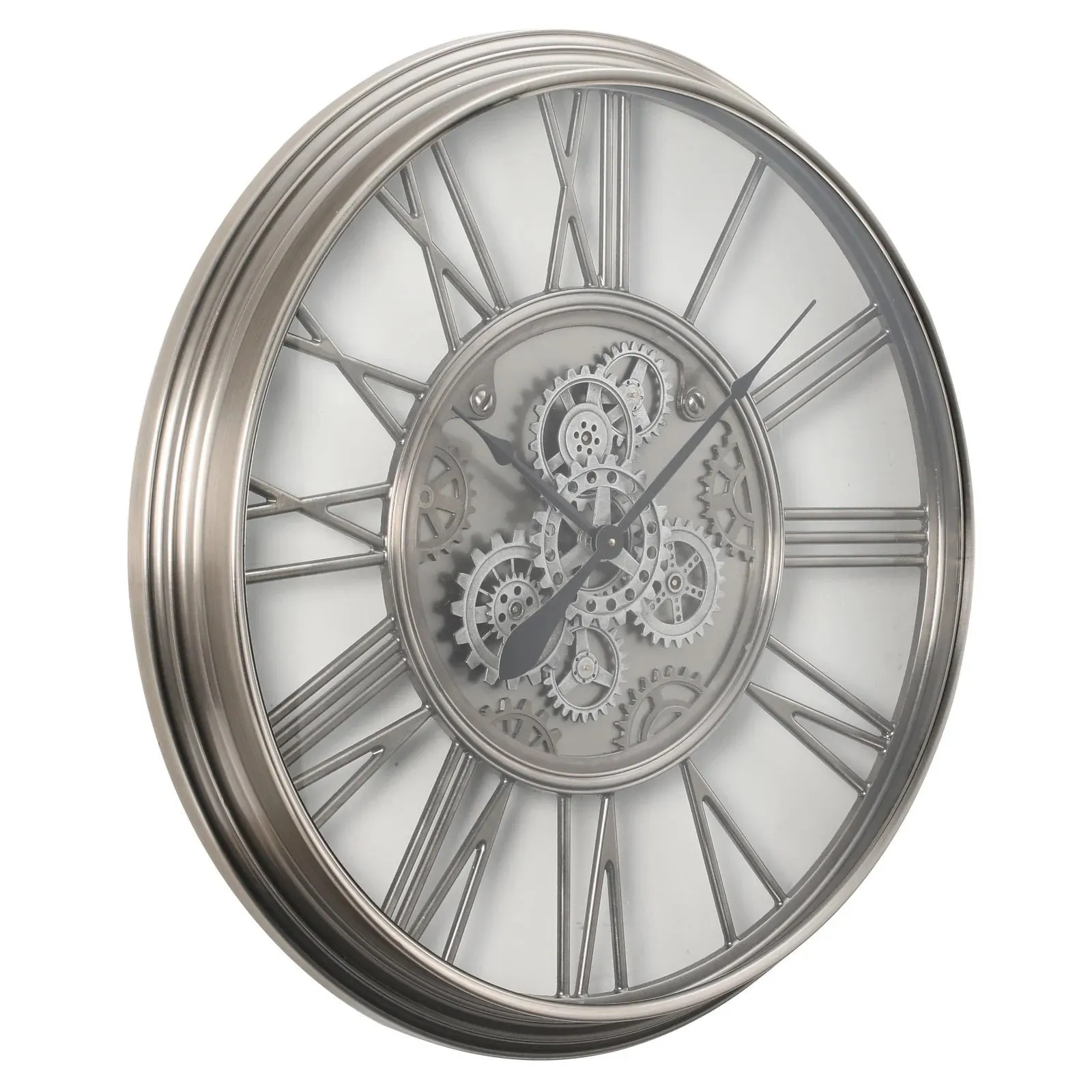 Edit House & Home-Home Artisan Henderson Metal Wall Clock