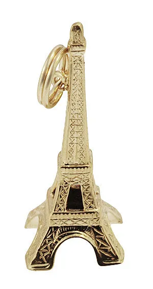 Eiffel Tower Charm in 14 Karat Gold