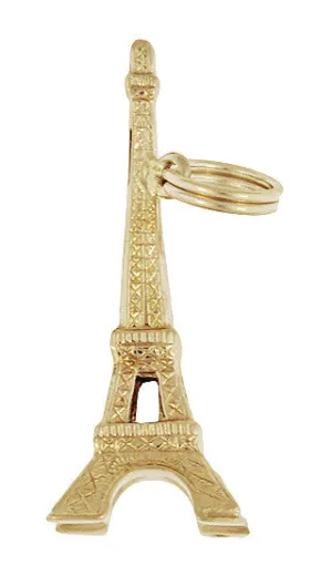 Eiffel Tower Charm in 14 Karat Gold