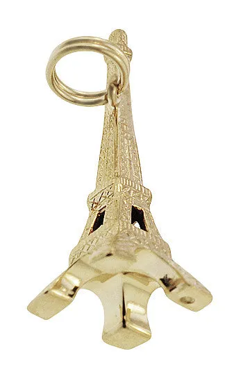 Eiffel Tower Charm in 14 Karat Gold