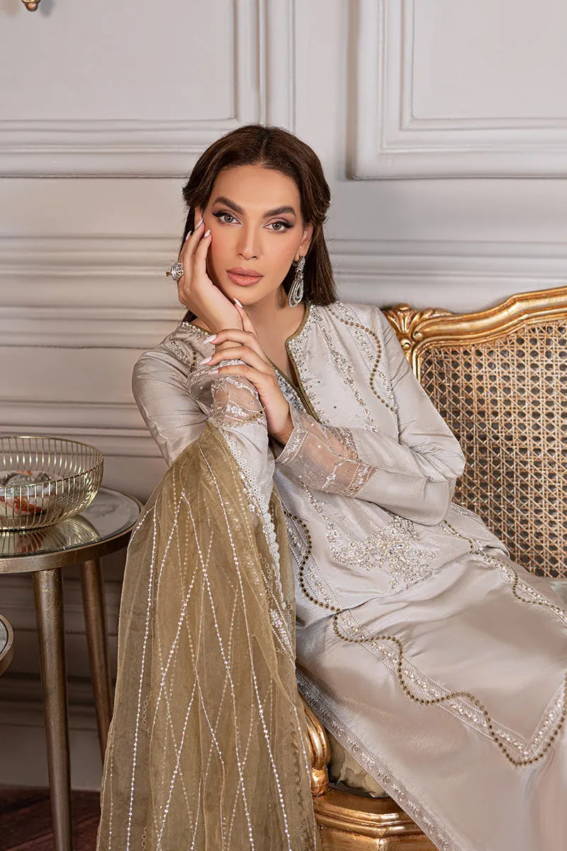 Elise | Mushq Versailles Luxury Pret Collection 2022 | Ready to Wear Raw Silk Suits
