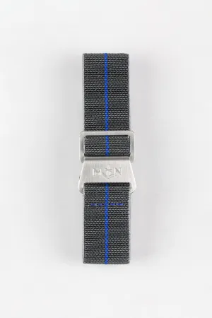 Erika's Originals MIRAGE MN™ Strap with ROYAL BLUE Centerline - BRUSHED Hardware