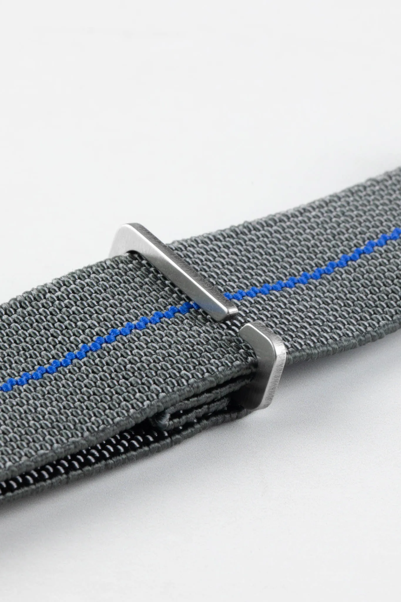 Erika's Originals MIRAGE MN™ Strap with ROYAL BLUE Centerline - BRUSHED Hardware