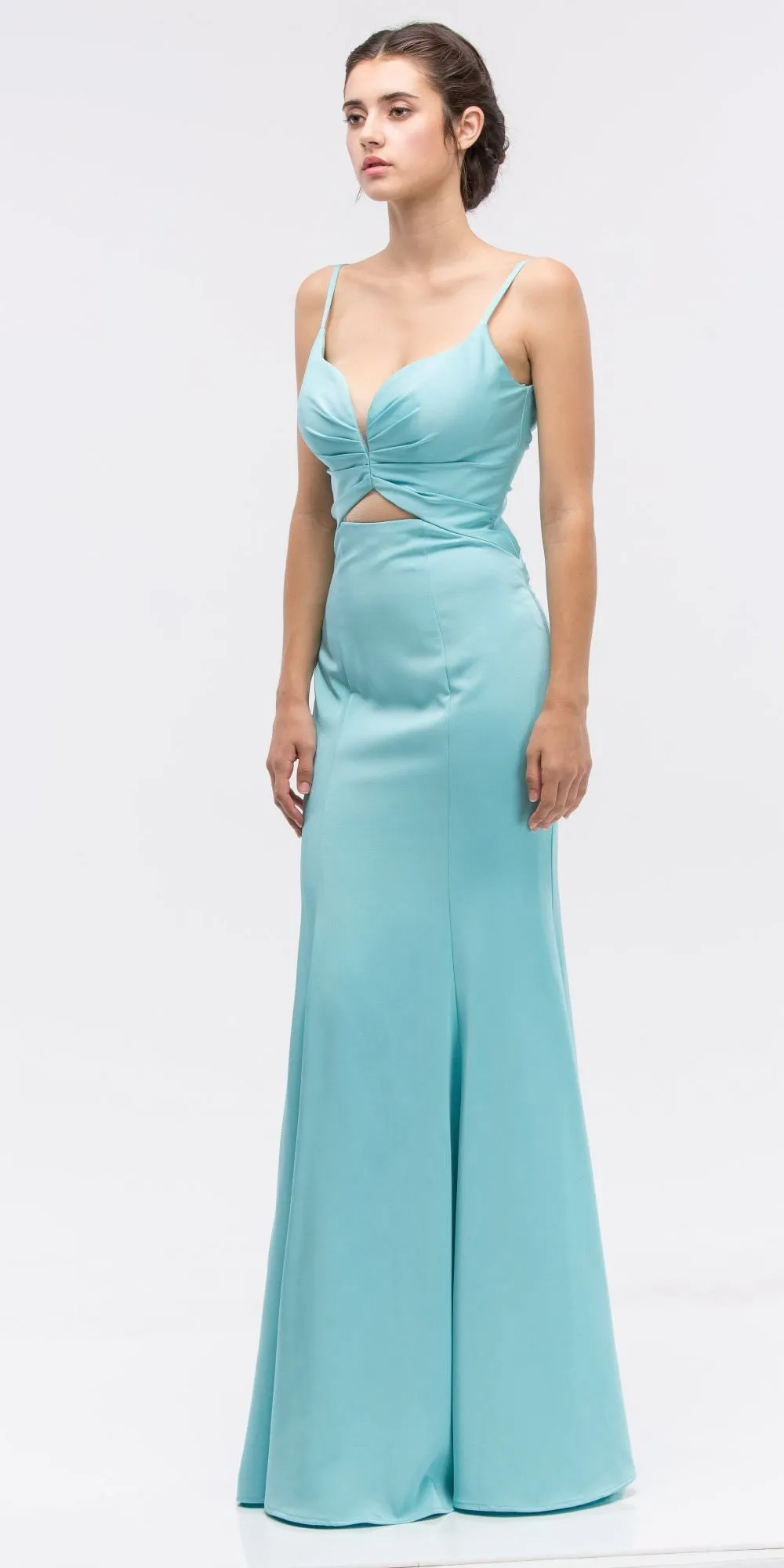 Eureka 6019 Sweetheart Neckline Mermaid Satin Gown