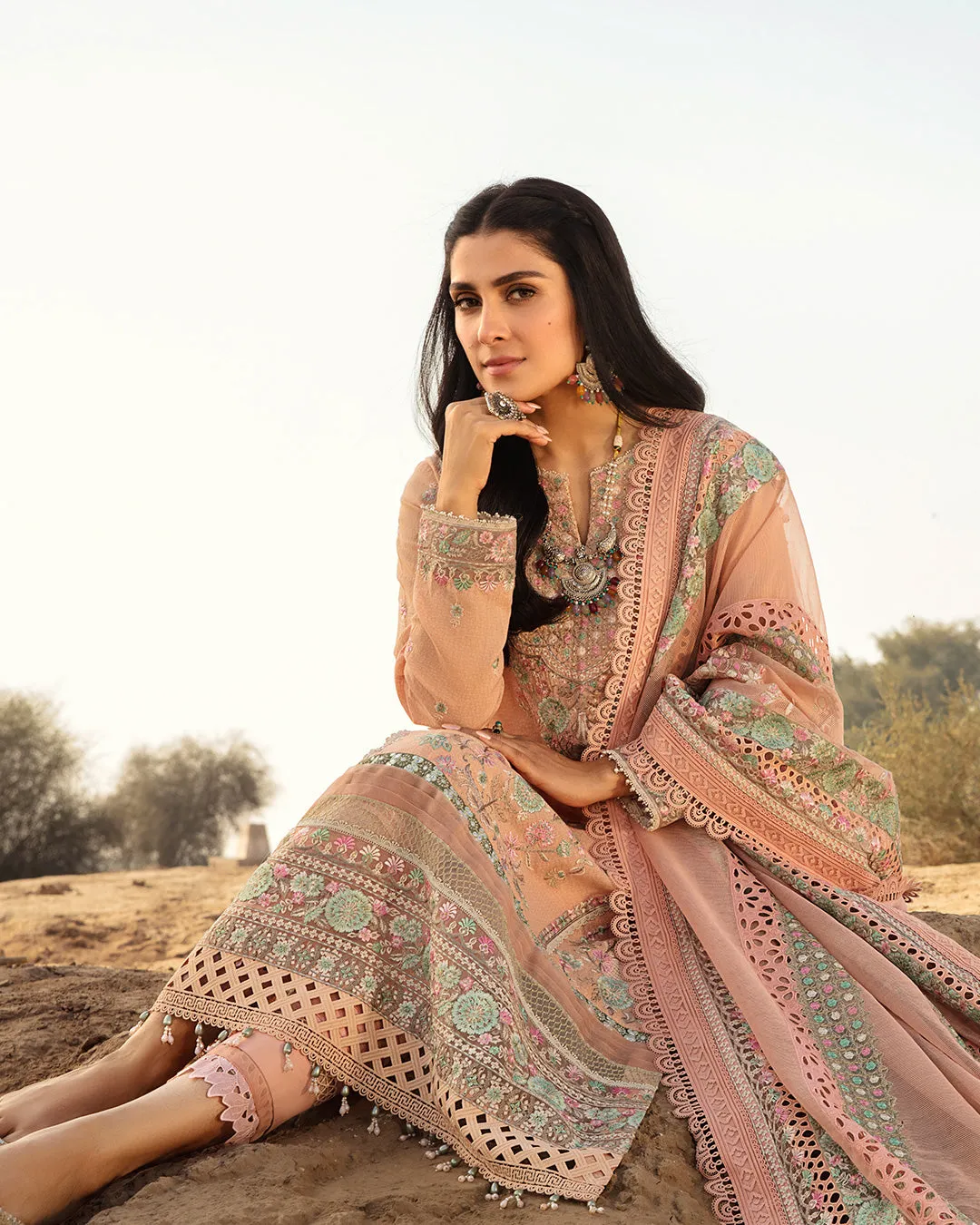 Faiza Saqlain | Lyle Luxury Lawn Collection 2023 | LARA