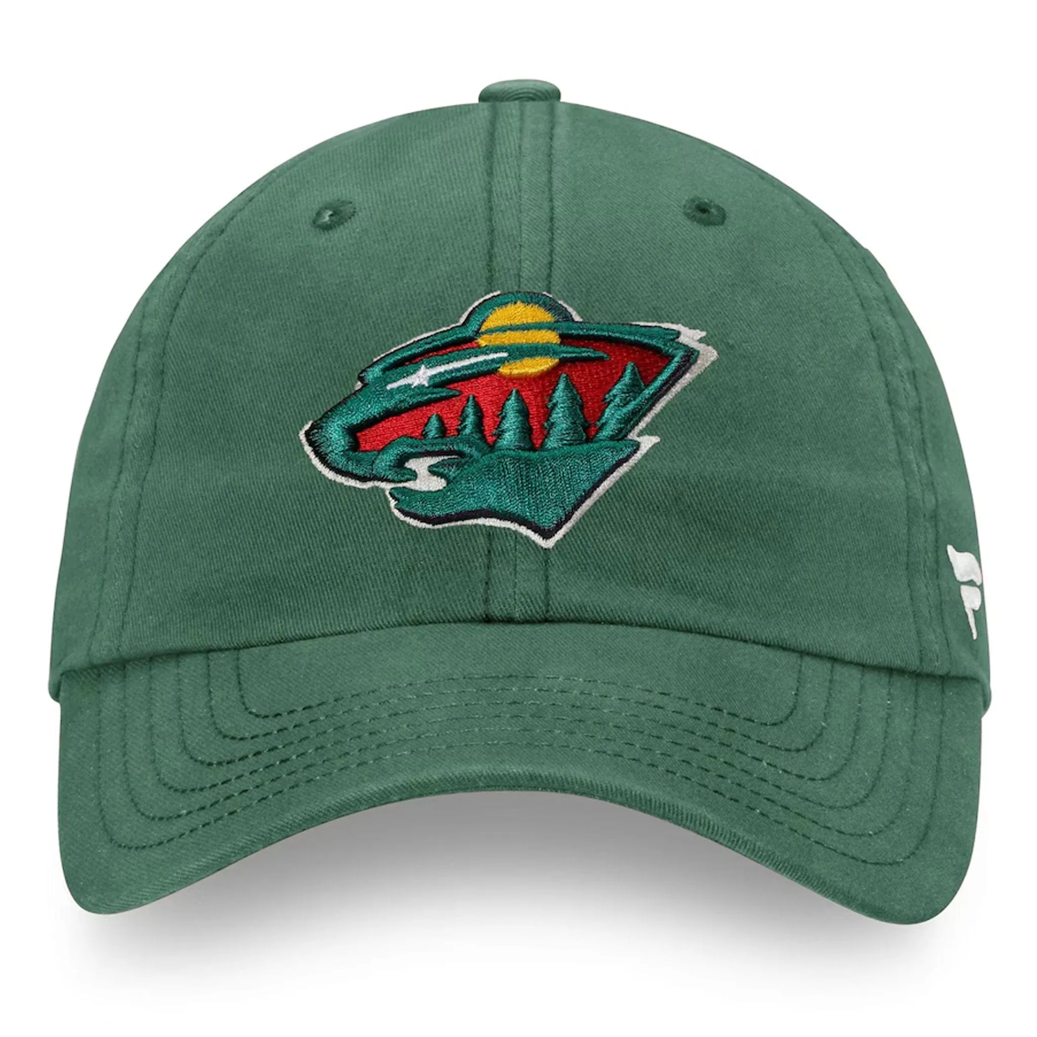 Fanatics Core Unstructured Primary Logo Adjustable Hat - Minnesota Wild