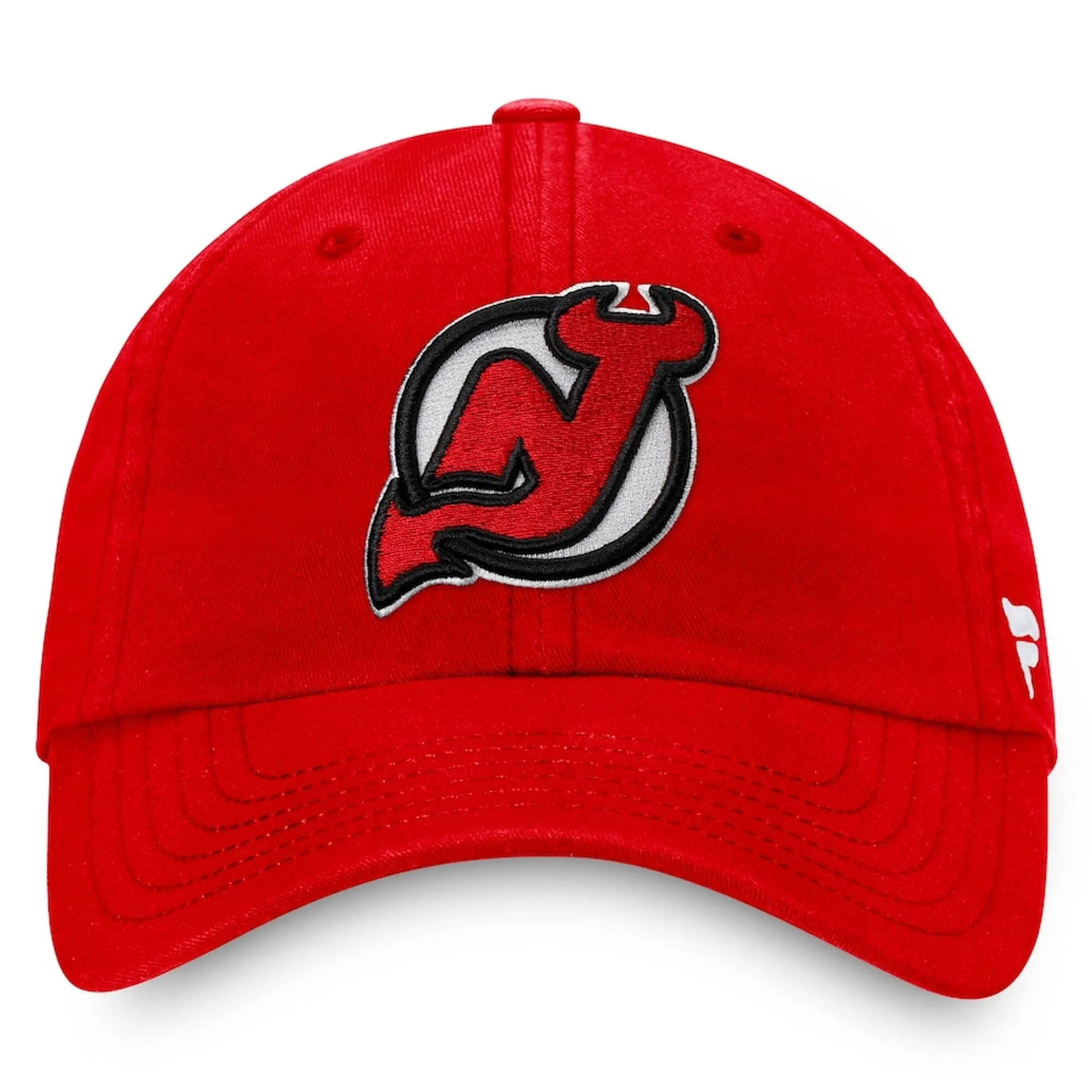 Fanatics Core Unstructured Primary Logo Adjustable Hat - New Jersey Devils