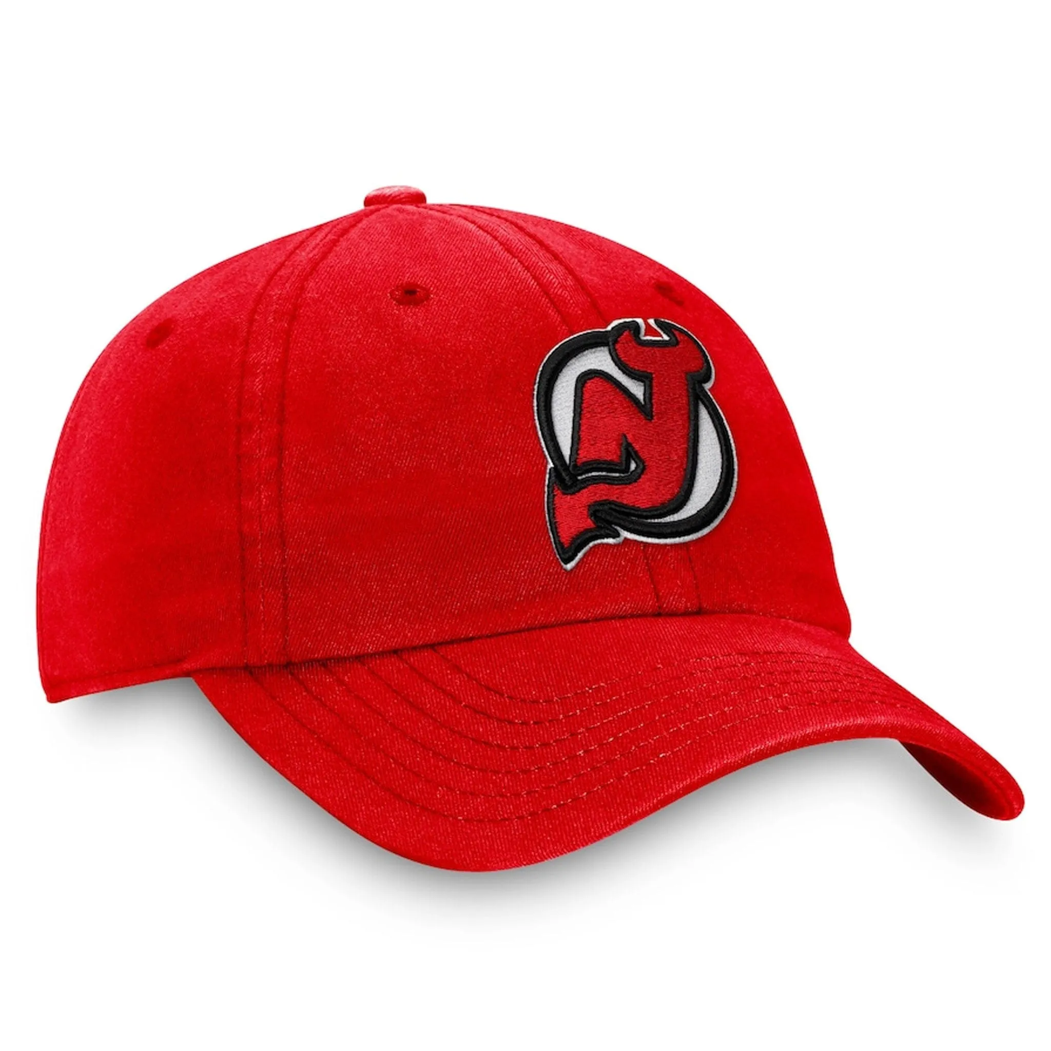Fanatics Core Unstructured Primary Logo Adjustable Hat - New Jersey Devils