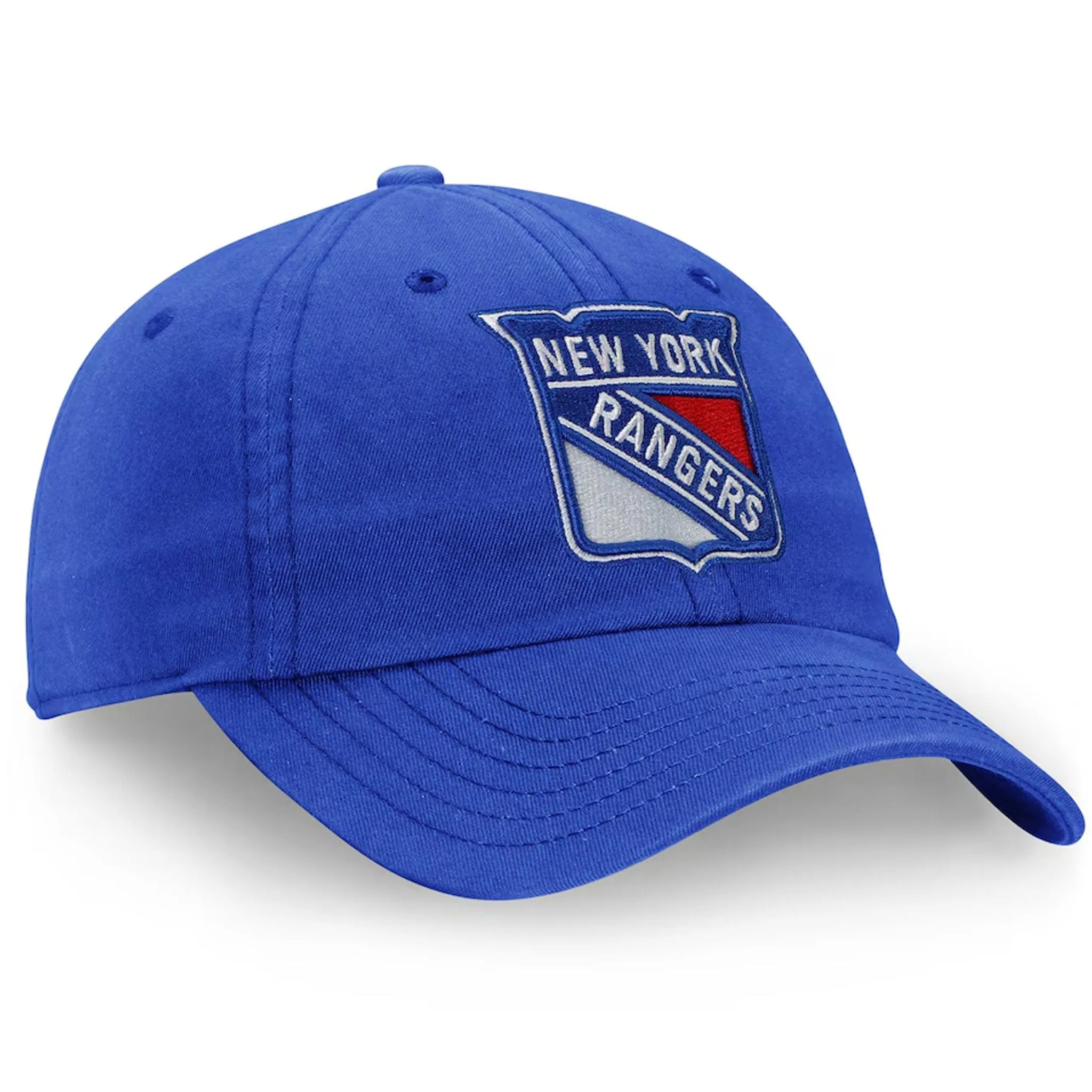 Fanatics Core Unstructured Primary Logo Adjustable Hat - New York Rangers