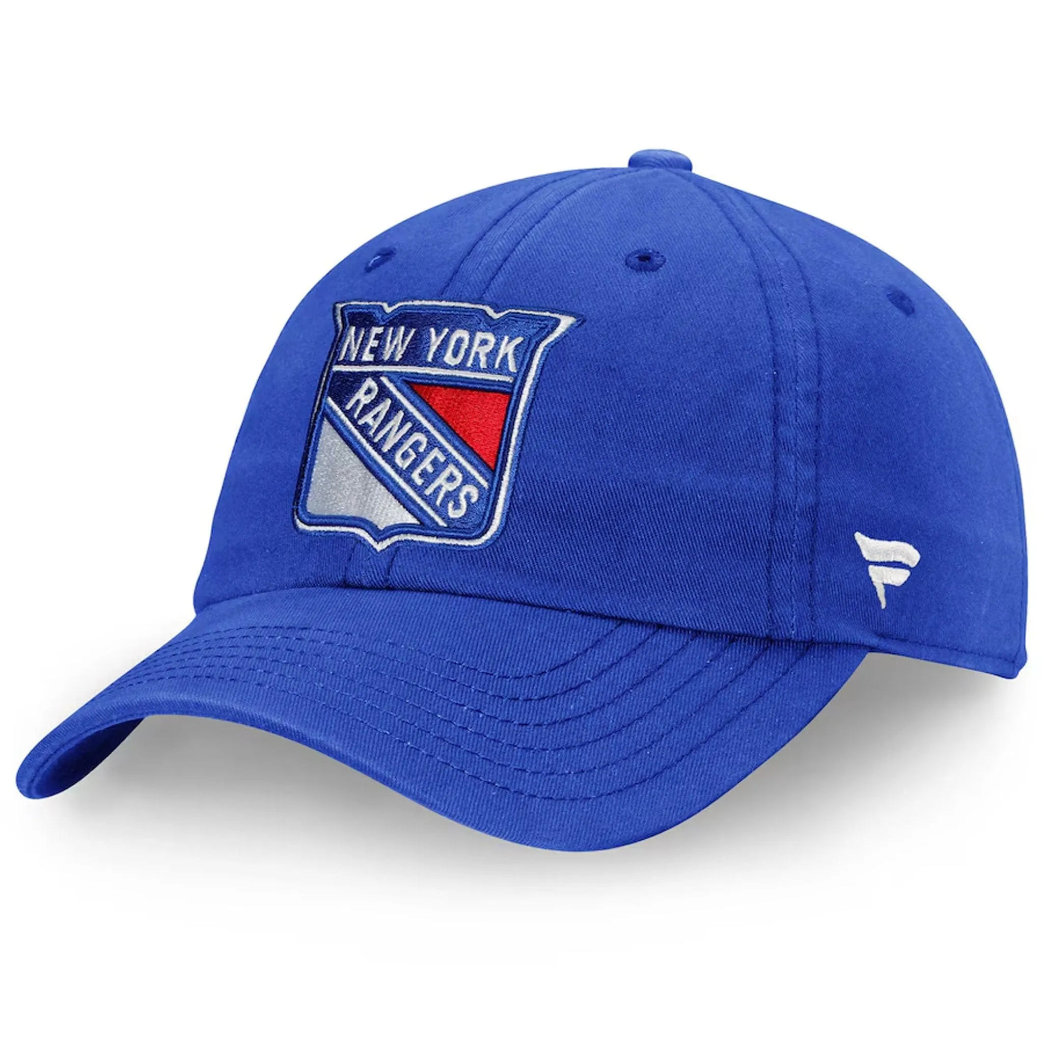 Fanatics Core Unstructured Primary Logo Adjustable Hat - New York Rangers