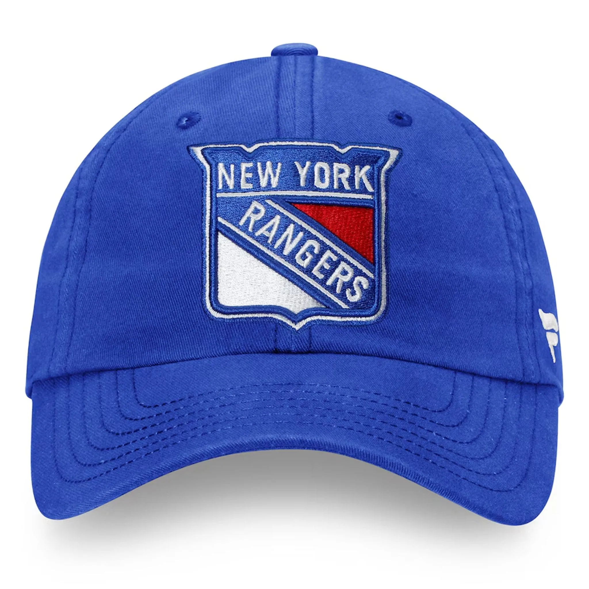 Fanatics Core Unstructured Primary Logo Adjustable Hat - New York Rangers