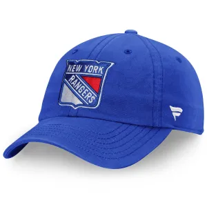 Fanatics Core Unstructured Primary Logo Adjustable Hat - New York Rangers