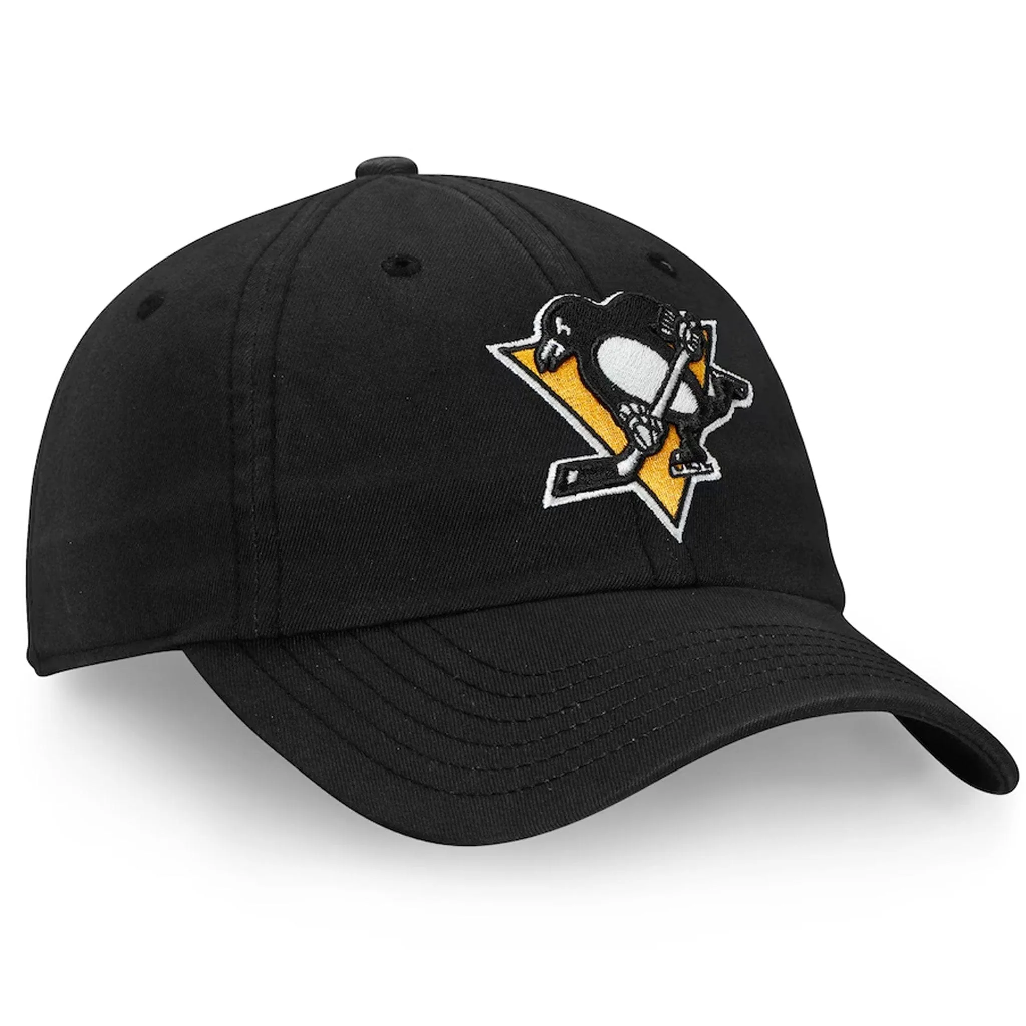 Fanatics Core Unstructured Primary Logo Adjustable Hat - Pittsburgh Penguins