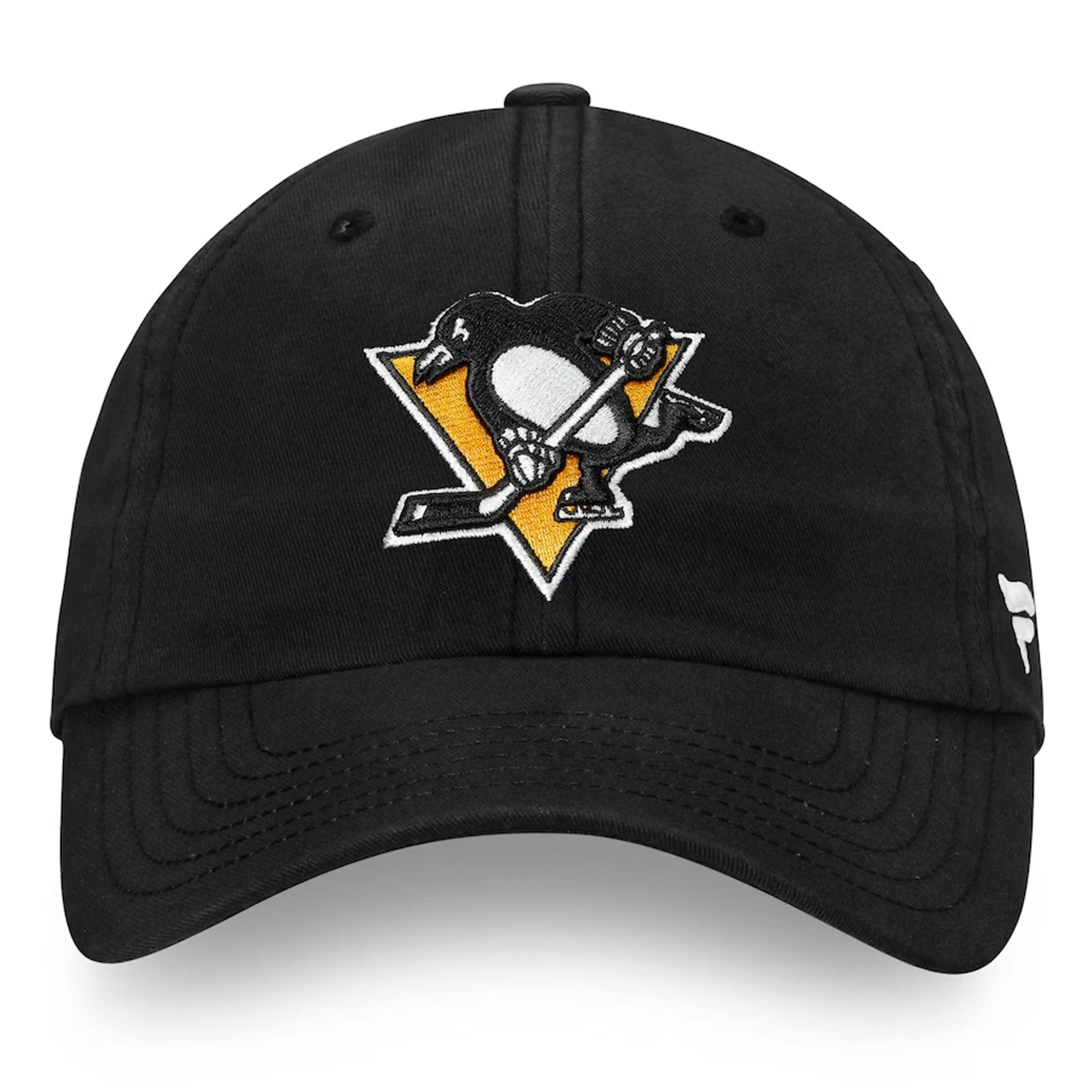 Fanatics Core Unstructured Primary Logo Adjustable Hat - Pittsburgh Penguins
