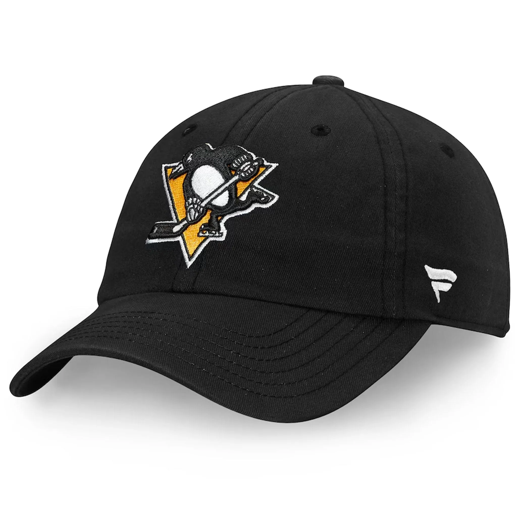 Fanatics Core Unstructured Primary Logo Adjustable Hat - Pittsburgh Penguins