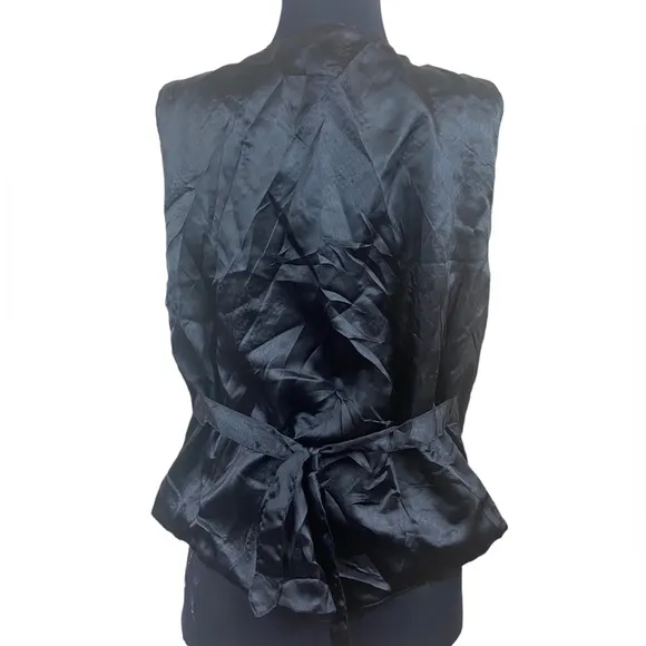Fashion Fantasy Vintage Y2K 2000 Millennium Happy New Year Heavy Sequined Vest