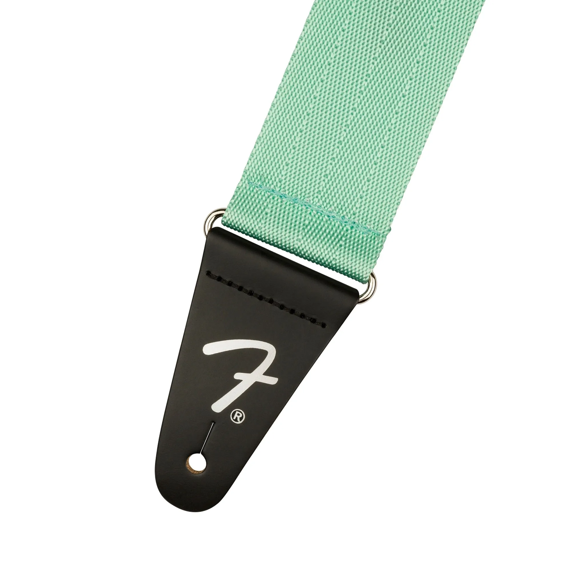 Fender Am Pro Seat Belt Guitar Strap, 2-inch, Mystic Surf Green