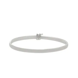 FLEX MEDIUM BANGLE BRACELET/SILVER