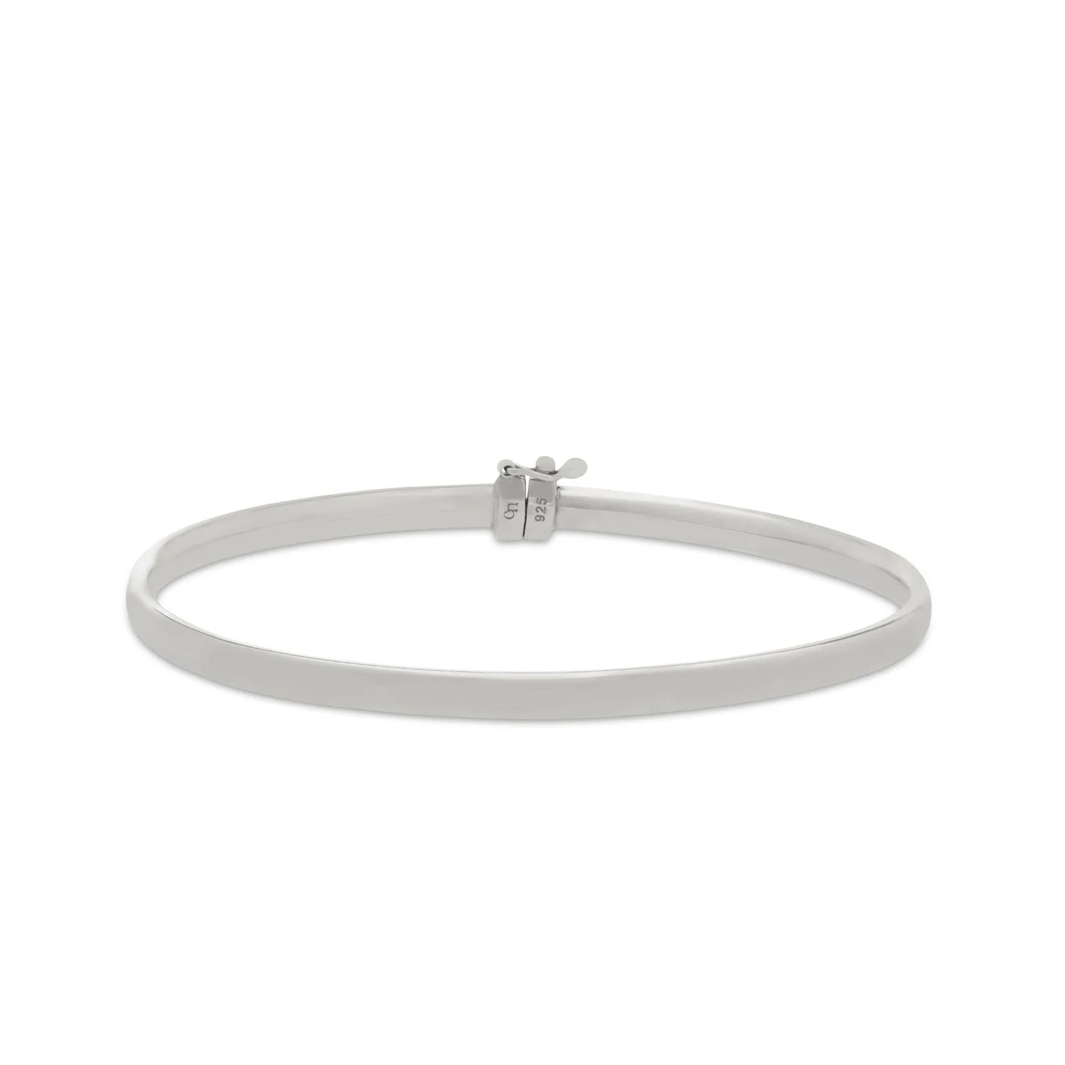 FLEX MEDIUM BANGLE BRACELET/SILVER