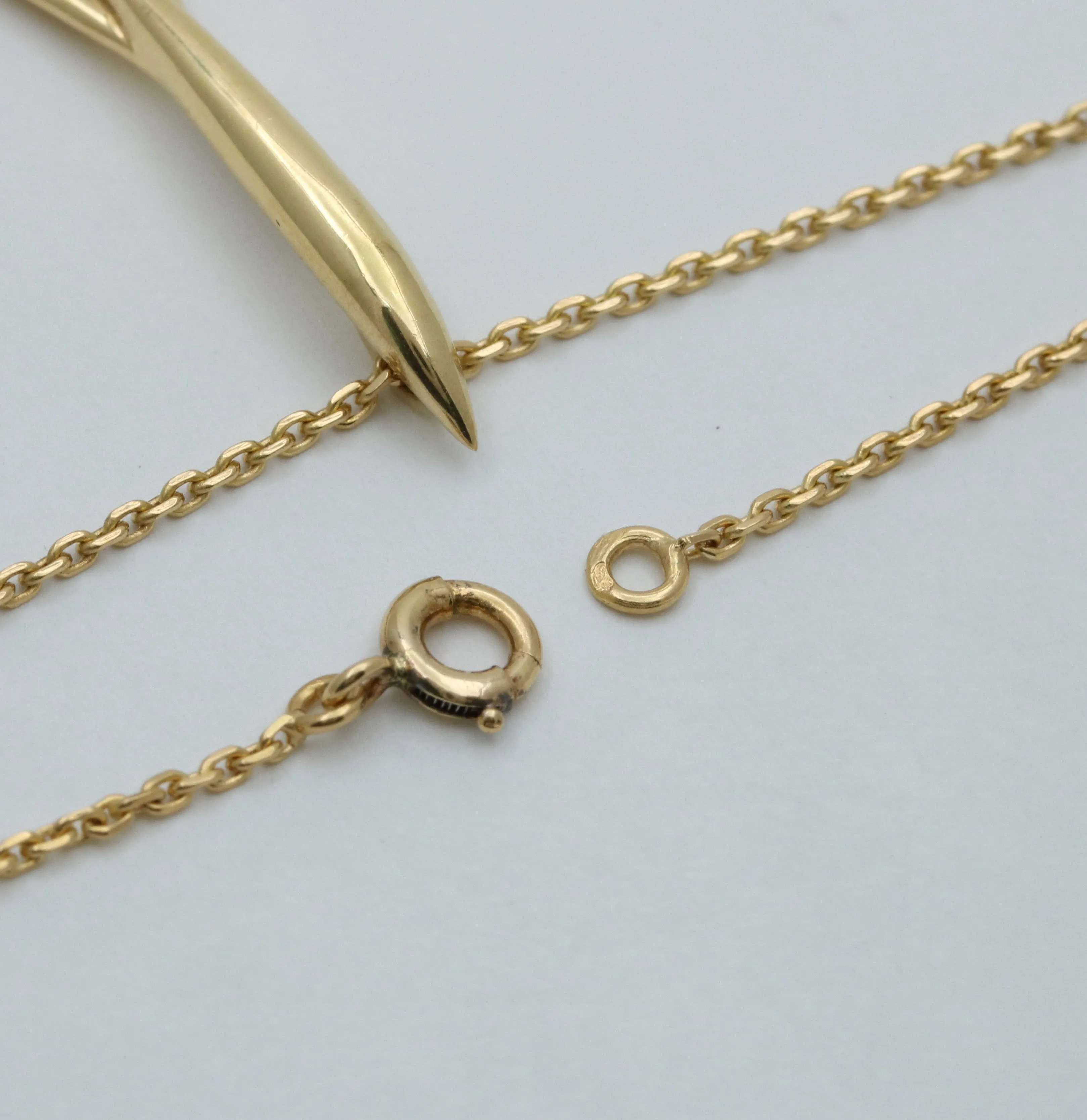 Fred of Paris 18K Gold Eiffel Tower Necklace
