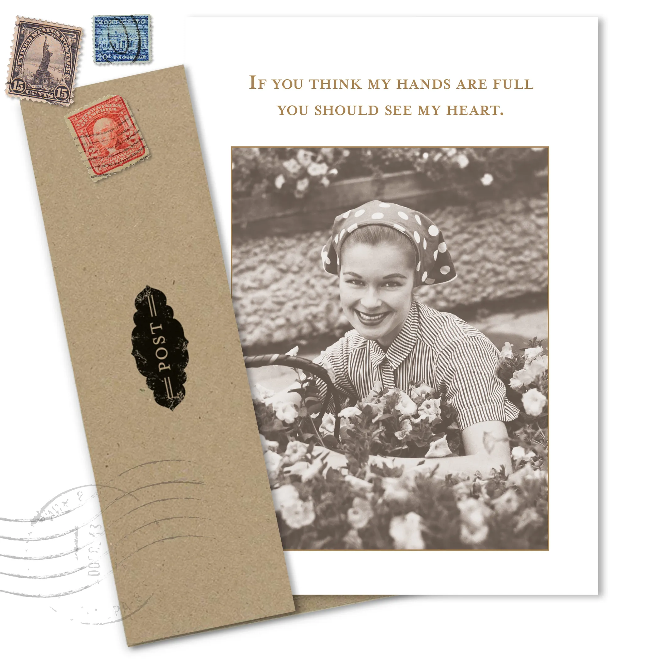 Full Heart Thank You Card