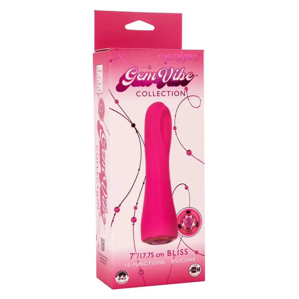 Gem Vibe Collection Bliss Massager - Pink