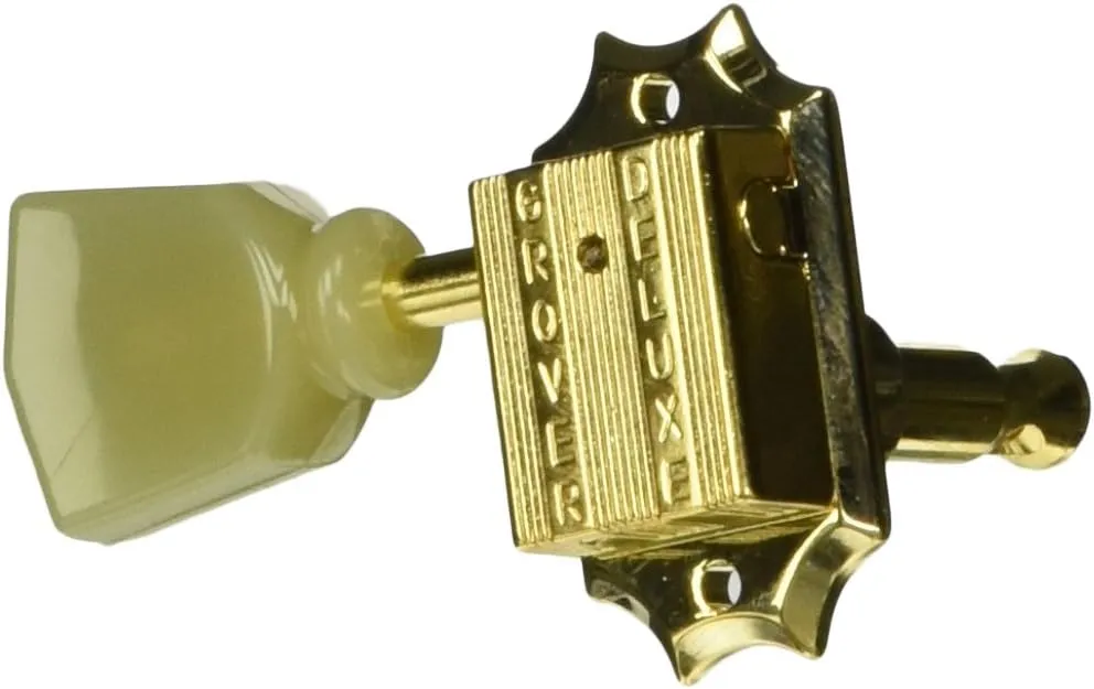 Grover 135G Vintage 3 per Side Machine Head, Gold