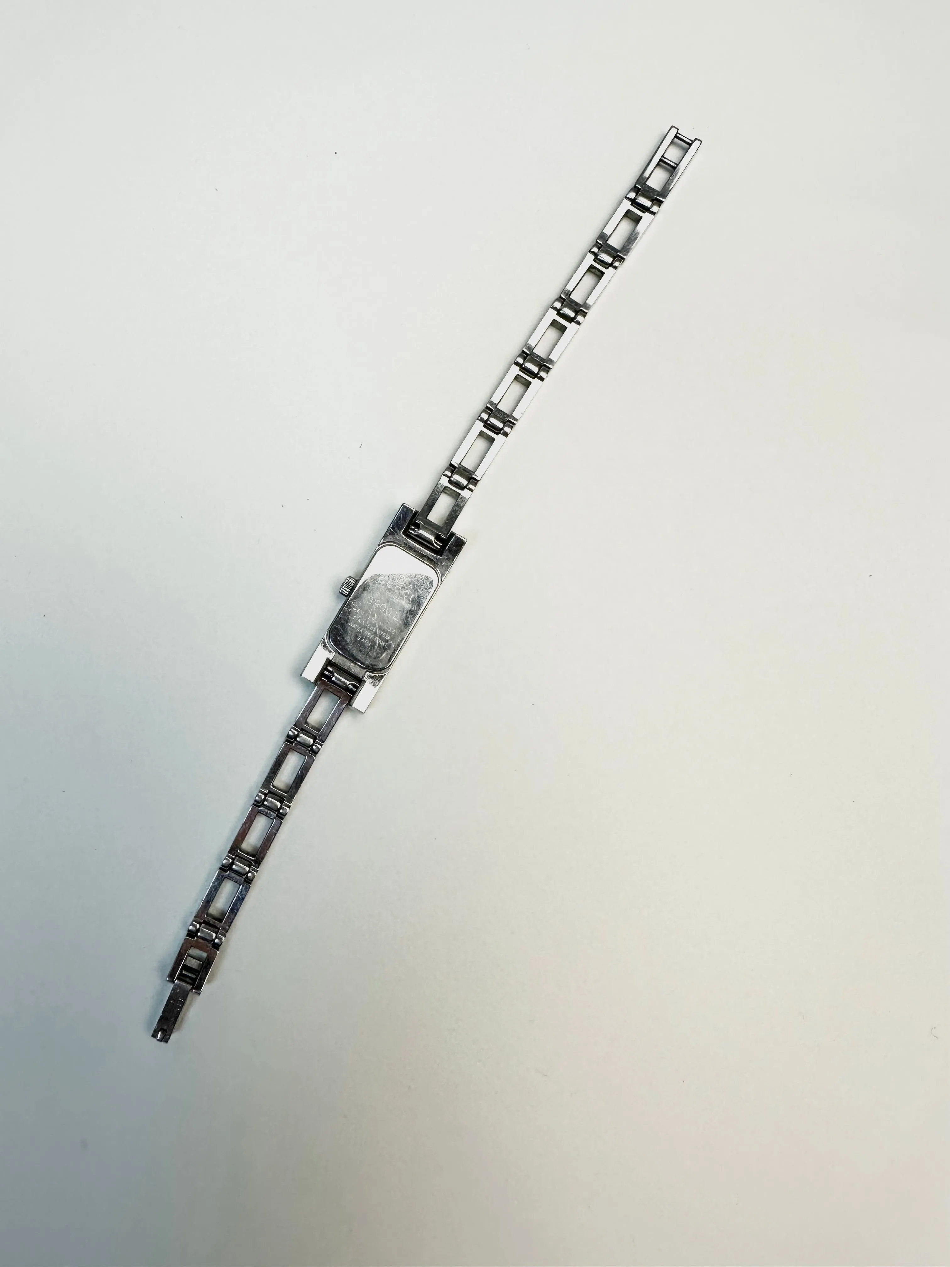 Gucci by Tom Ford Sterling Silver Watch with Diamonds