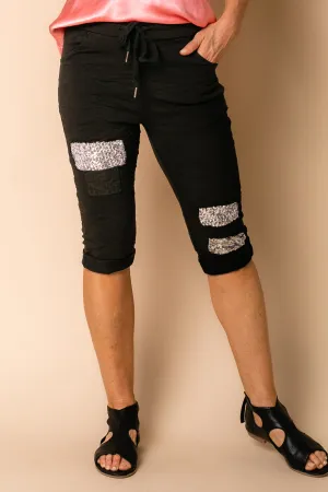 Harlie Shorts in Onyx