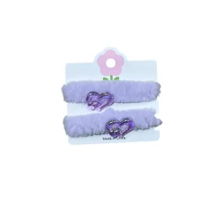 Heart Furry Hair Tie