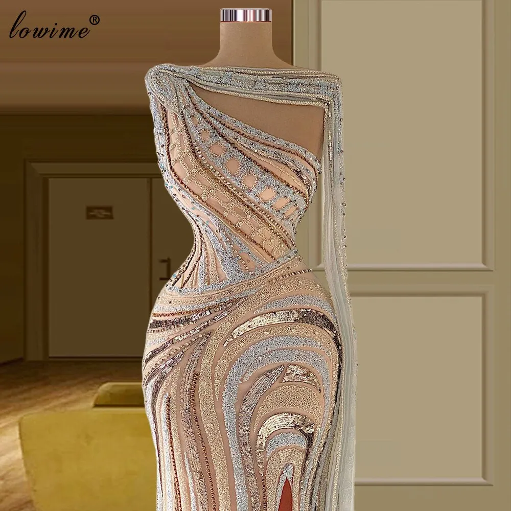 Heavy Handmade Sewing Beads Dubai Dresses