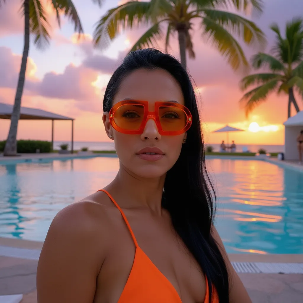 HEED NYC VIBE Mandarino Luxury Eyewear