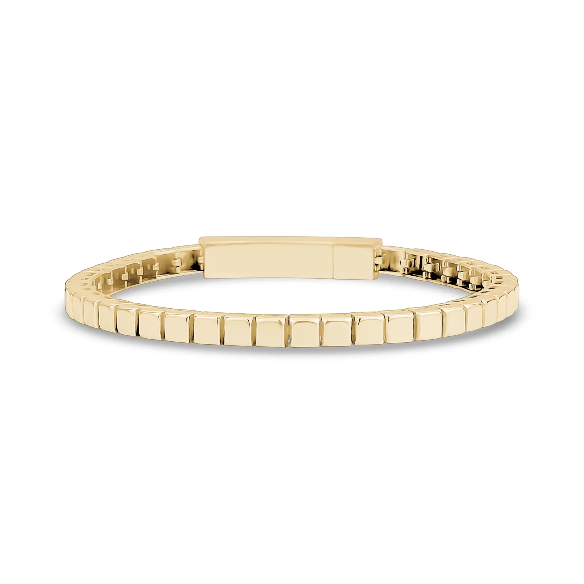 Hollow Cubed Bracelet