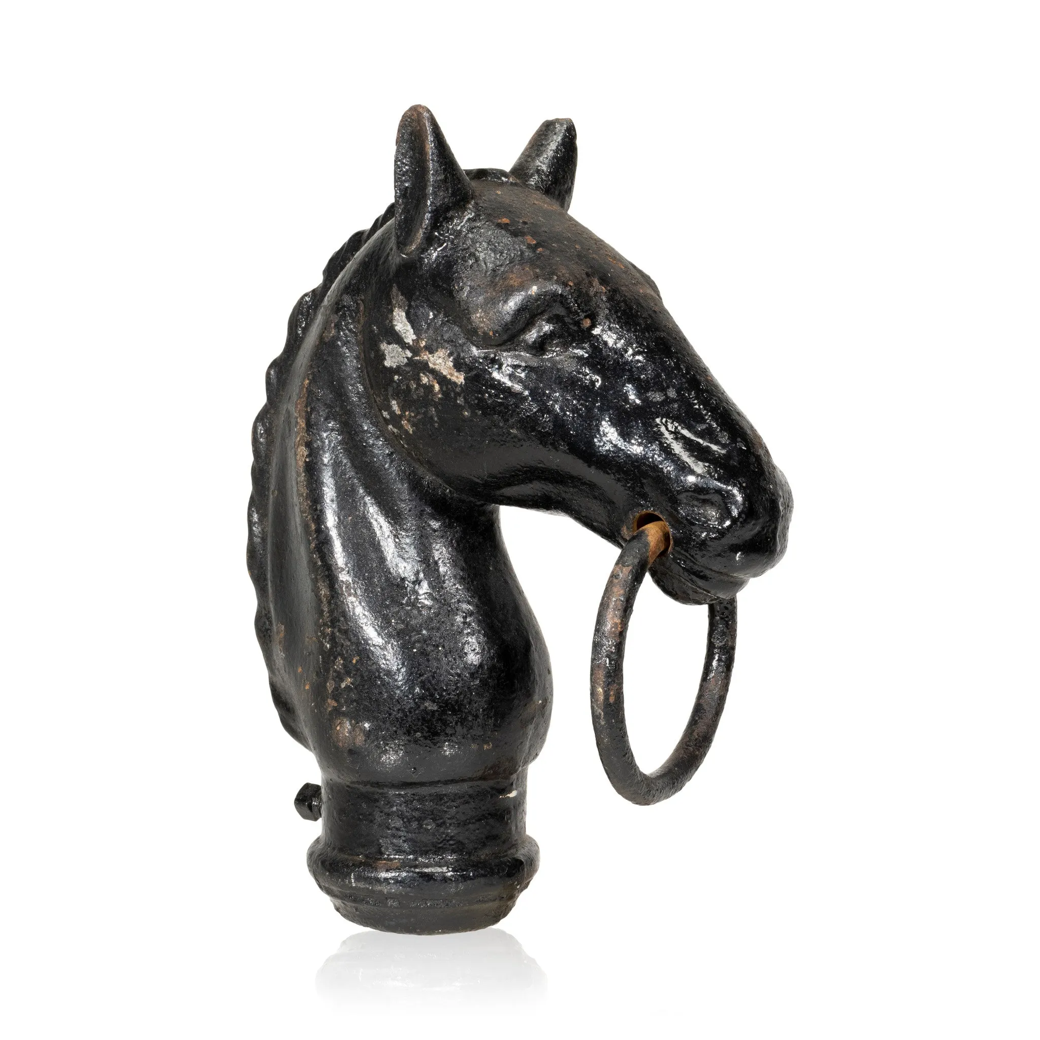 Horse Head Hitching Post Finial