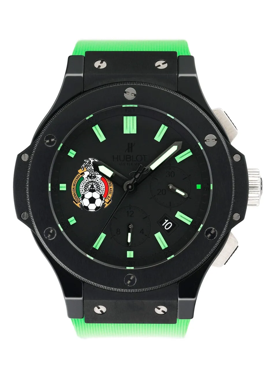 Hublot Big Bang Mexican Futbol 2007 Limited Edtion 301.CX.134.RX.MEX07 Watch Box Papers