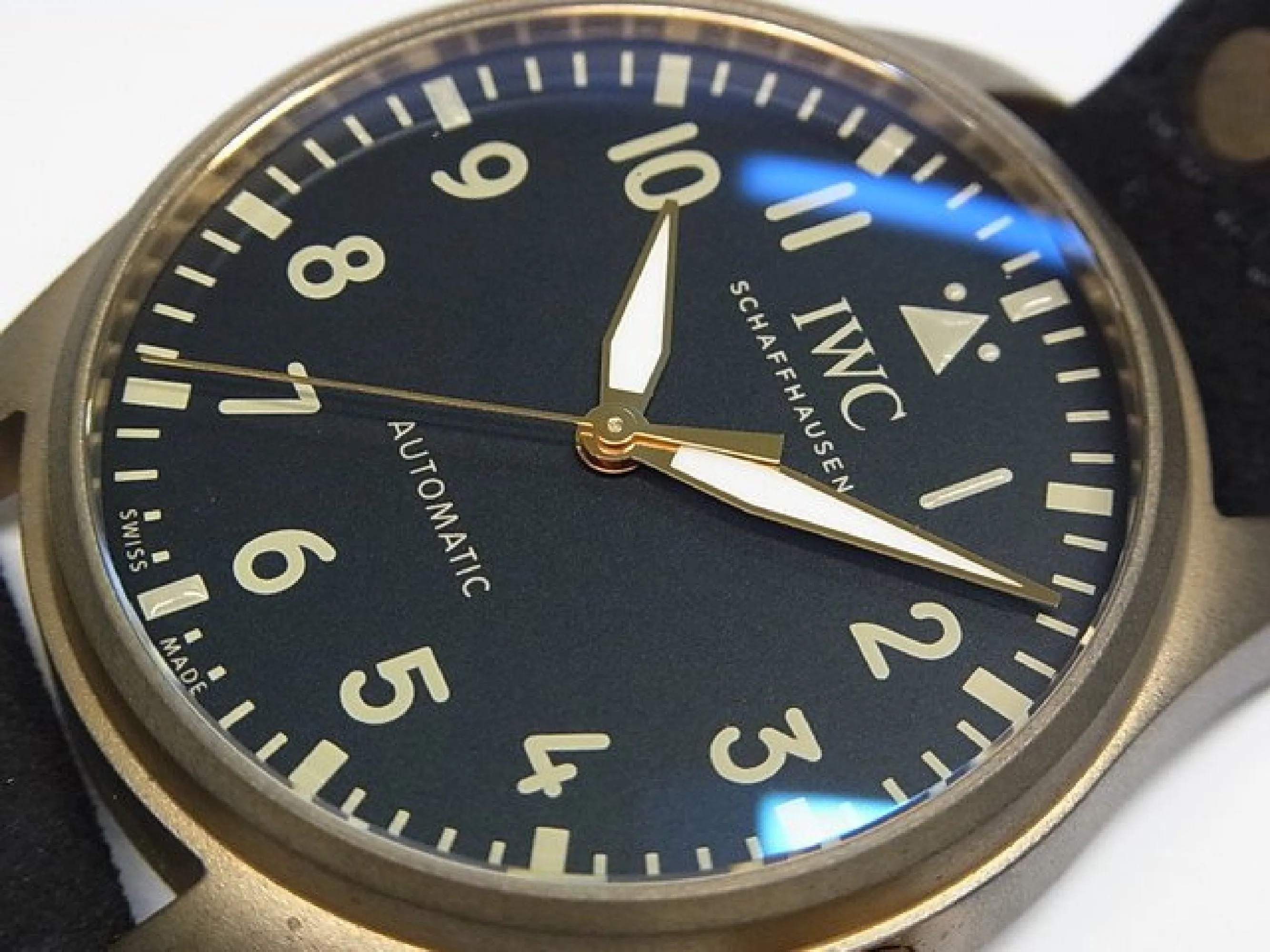 IWC large Pilot's watch 43 "MR Porter Edition 1" IW329703 world500 Lot Limited Mens 182300222