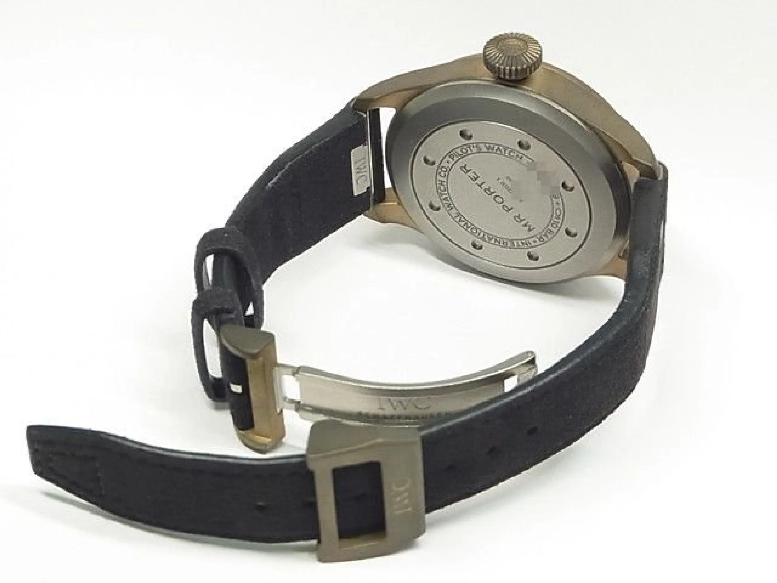 IWC large Pilot's watch 43 "MR Porter Edition 1" IW329703 world500 Lot Limited Mens 182300222